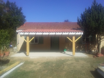 Charpente traditionnelle et couverture à Poucharramet
